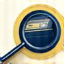 Icon of magnifying glass highlighting car details for unmatched attention to detail