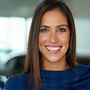 Client Jessica smiling, luxury car owner